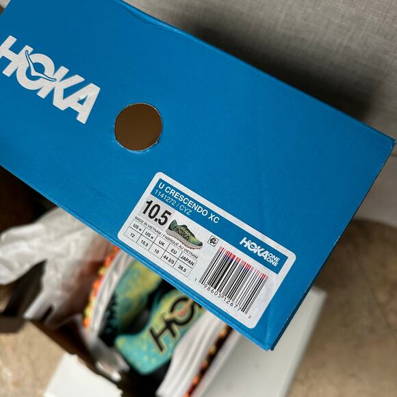 Hoka Men’s Crescendo XC cross-country running shoe Sz 10.5 main image 5